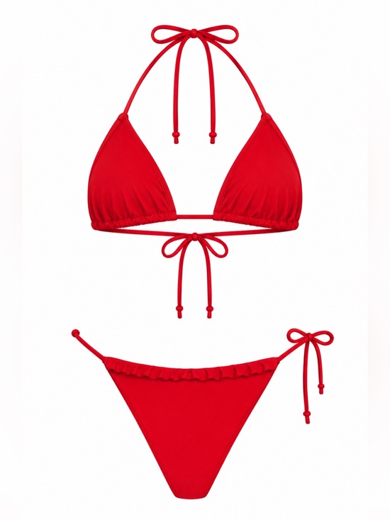 Boutine LA Other - One Tie-Side Triangle Bikini